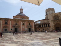 Plaza de la Virgen en el centro histórico .JPG